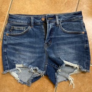 Brand new but without tags, never worn, Judy Blue cut off Jean shorts so small.